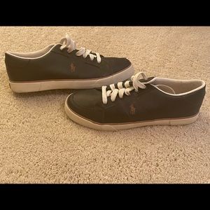 Men’s Polo Ralph Lauren brown leather shoes - Size 12 D